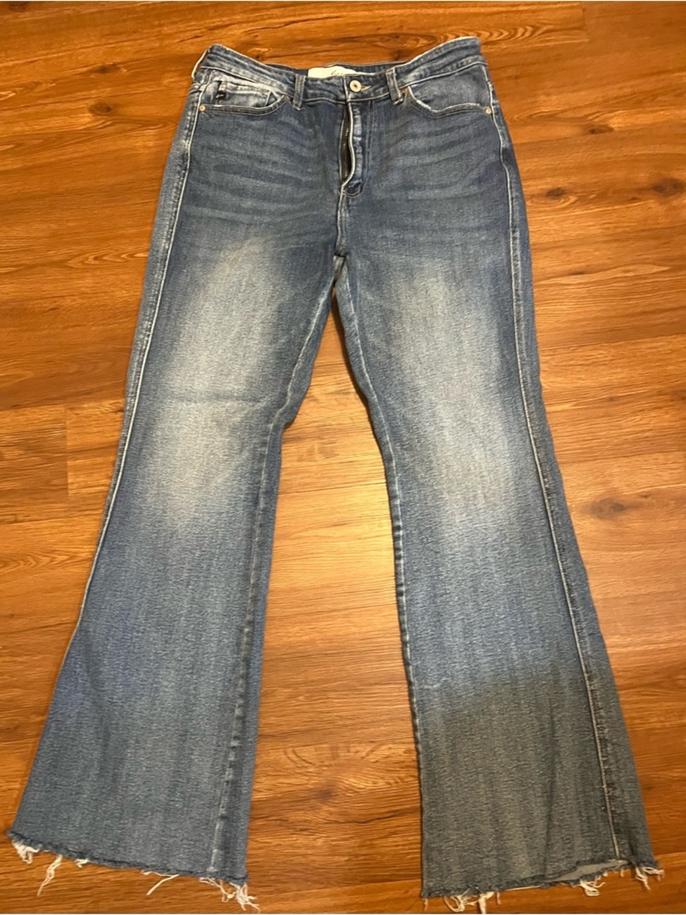 Women's KanCan Blue Flared Jeans
